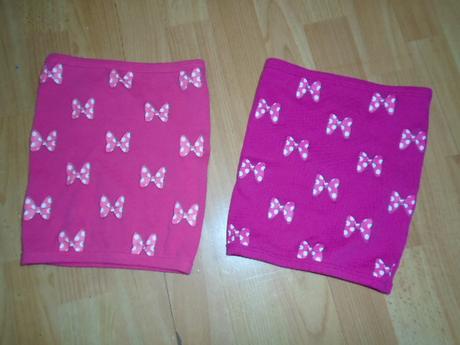 Nákrčník 2ks látkový mašle,