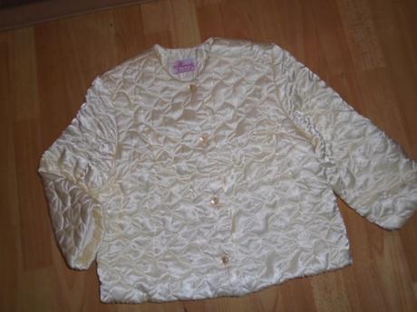 Kabát kabátek bolerko vel 40/42 sváteční, 40 / 42