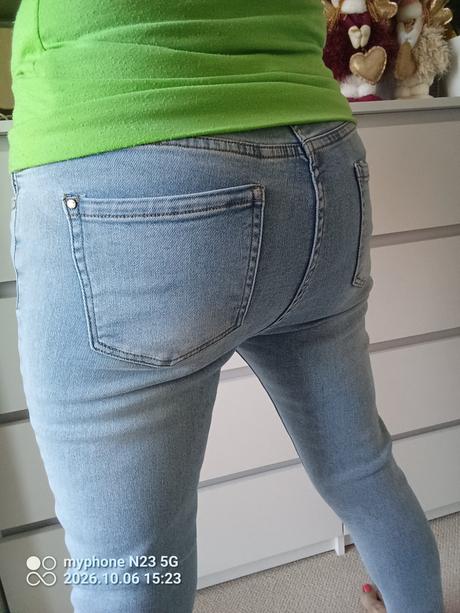 Rifle sv modré zn."m'.sara denim" vel "34", denim,34