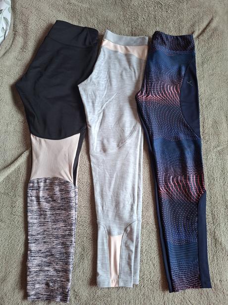 3 x leginy, decathlon,164