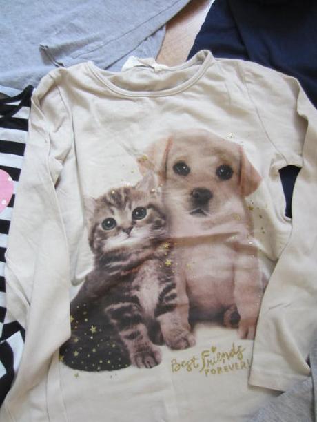 6x tričko s dlouhým rukávem, zara,110