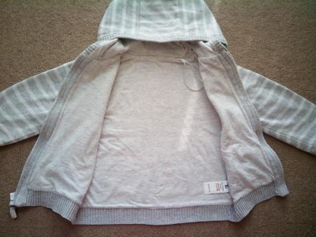 Pruhovaný svetr s tenkou podšívkou, tu,80