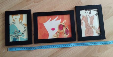 Tři originální obrázky fintilek,