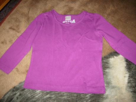 Triko fialové zn.bonprix vel.2-3 roky, bonprix,92