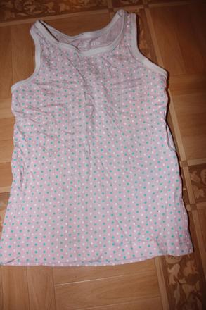 Dívčí tílko puntíky vel. 80 - 86, lupilu,80