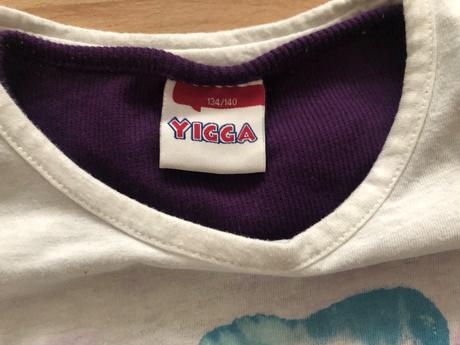 2 in 1 top+ tricko dlouhy rukav 134-140 yigga, yigga,134