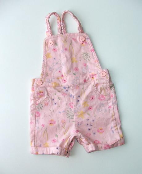 L326 dívčí květované kraťasy vel. 68, mothercare,68