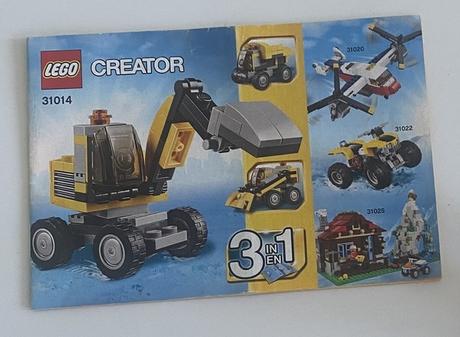 Lego creator set 31014,