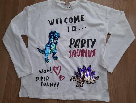 Tričko s dinosaurem zara 11-12 let, zara,152