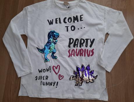 Tričko s dinosaurem zara 11-12 let, zara,152