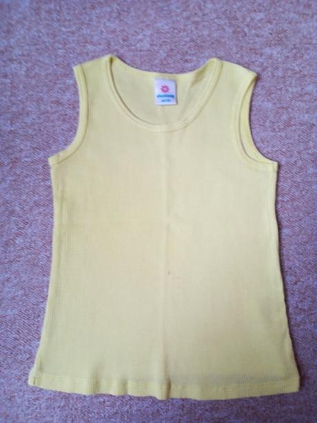 2ks řádkových tílek vel."98-104", 98