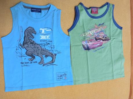 Tílka, kraťasy a trička, 98