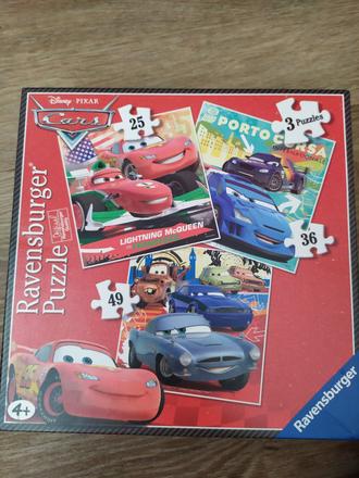 2x puzzle cars,