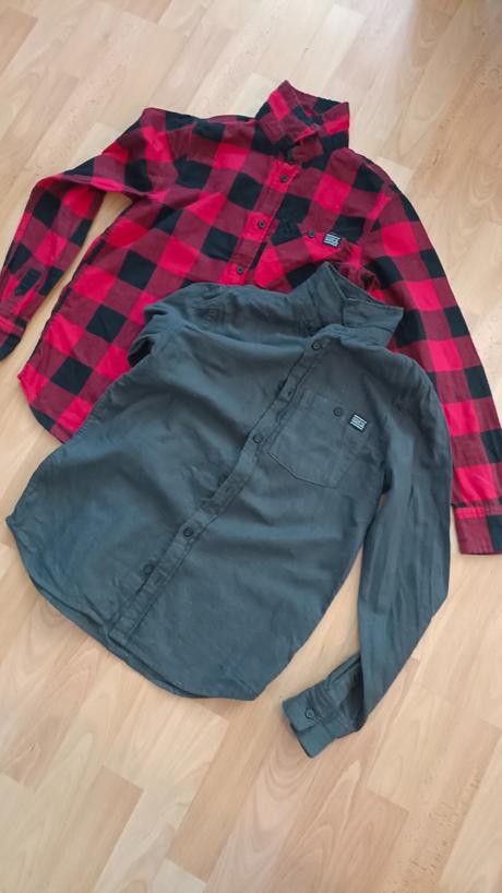 Flanelové košile, h&m,158