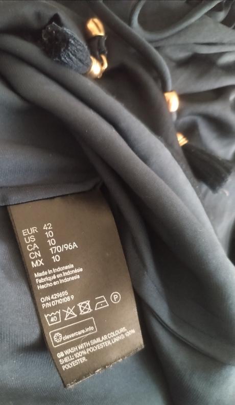 Maxi long šaty vel.m-l vysoká postava, h&m,m