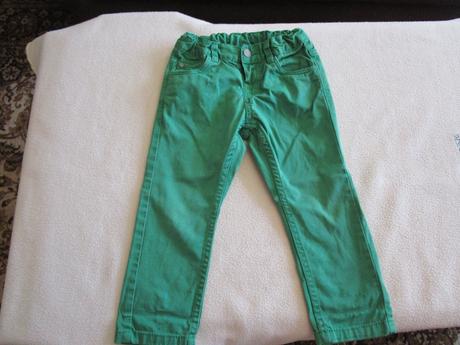 Velmi pěkné zelené rifle, vel. 92, zn. palomino, palomino,92