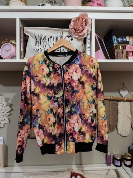 Kytičková jarní bunda bomber bombr, 164