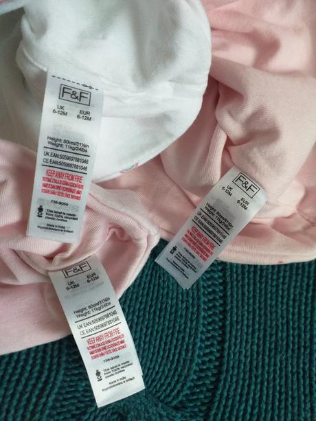 3x čepička 4-7 měs, f&f,68