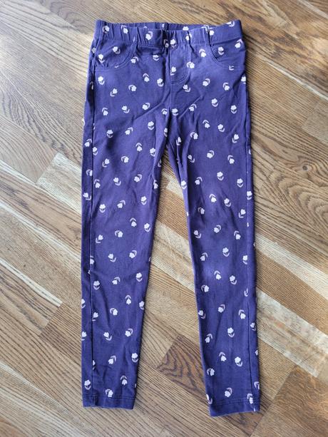 Kalhoty/ legíny s kapsami vel. 134, 134