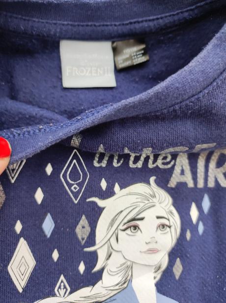 Šaty frozen 110-116, lupilu,110