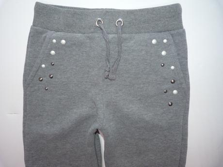 Šedé tepláky vel. 116, river island,116