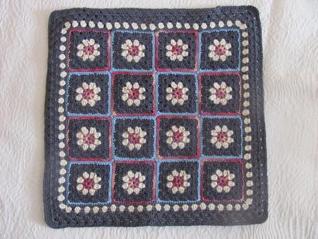 Háčkovaný povlak na polštář, 