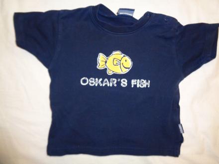 Modré tričko s rybkou, 92