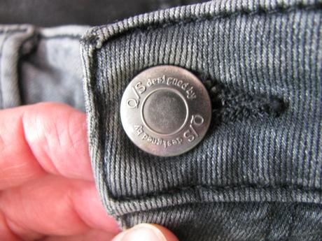 Dámské šedé džíny, slim fit, sepraný efekt, quiksilver,38