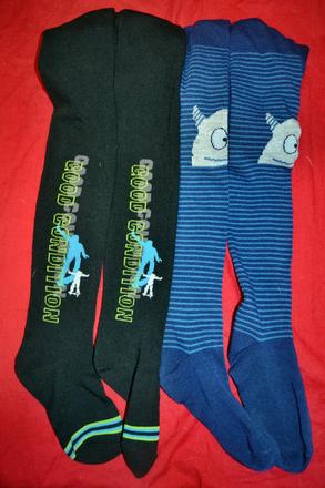 2x nové punčocháče,8-12 let, 140 / 146 / 152