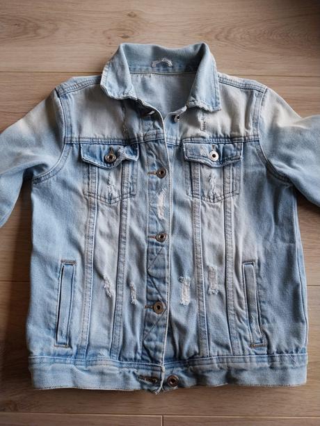 Riflová bunda, velikost 152, 152