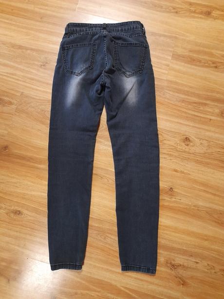 Kalhoty skinny dnm, xs, 34, denim,xs