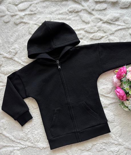 K5/ mikina černá na zip - v.3/4 roky, primark,104