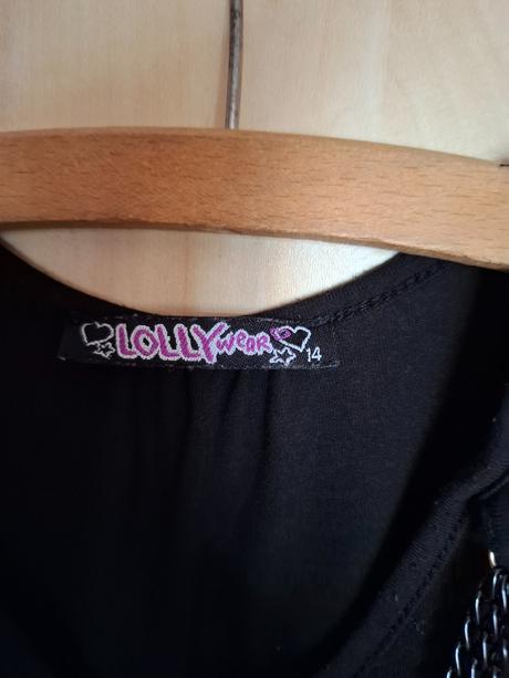 Šaty s řetízkem vel 140/146, 140