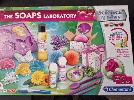 Sada na vyrábění šumivych koulí a koupelovych soli, 