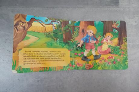 Knížka perníková chaloupka,