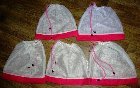 Pytlíky dárkové, na potraviny či skladování 5 ks,