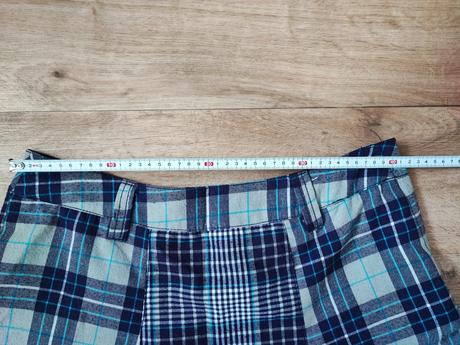 Fialová károvaná sukně, colours of the world,38