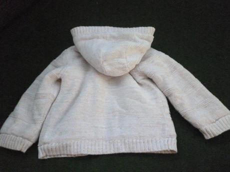 Kočičkový svetr s kožíškem 3-4, nutmeg,104