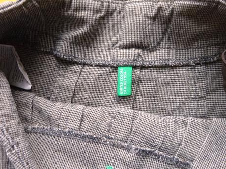 Skládaná zavinovací sukně, benetton,122