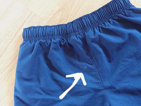 Kraťasy, šortky sportovní nike - modré v. 116-122, nike,116