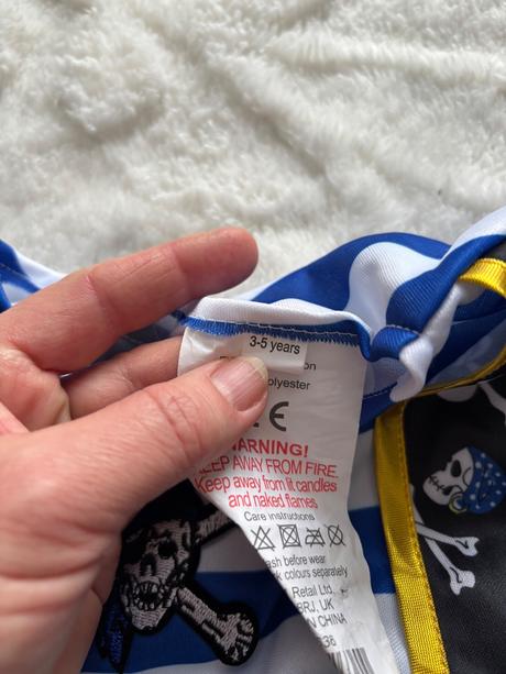 An28/ kostým piratl - v.3/5 let, 