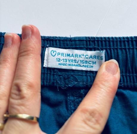 Kraťasy modré - v. 12/13 let, primark,158