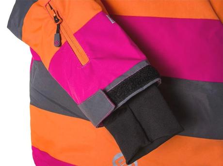 Lyžařská bunda pidilidi holčičí pruhovaná vel. 158, pidilidi,158