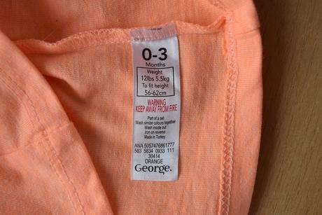 Tričko vel. 0 - 3 m, george,62