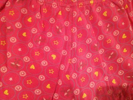 Dívčí pyžamové kalhoty andílci, srdíčka, květy, 92