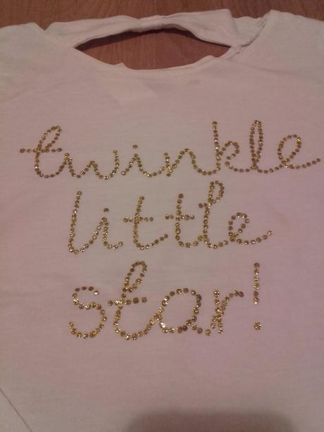 Tričko twinkle little star 122/128, h&m,122