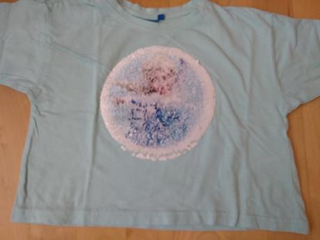 Měnící tričko frosen vel. 110, disney,110