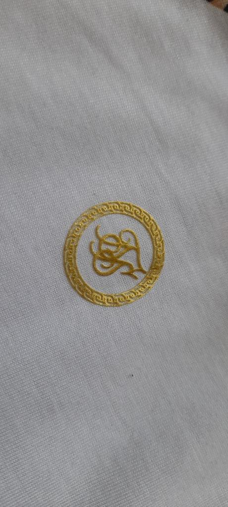 Siksilk pánské bílé tričko s leopardím vzorem, m