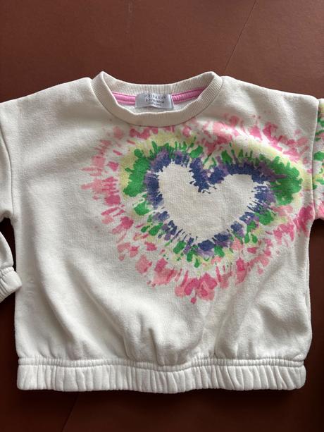 K1/ mikina krémové barvy - v.2/3 roky, primark,98