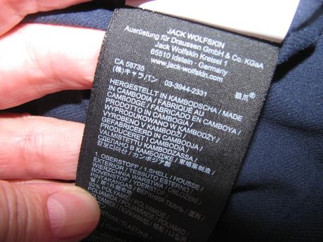 Outodoorové zateplené kalhoty-jack wolfskin, jack wolfskin,164